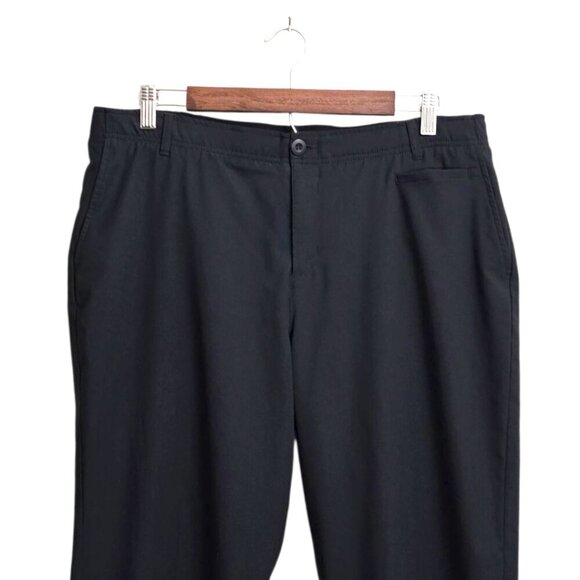 Three Sixty Six Quick Dry Ankle Length Golf Pants in Black Sz 16 - Picture 3 of 9